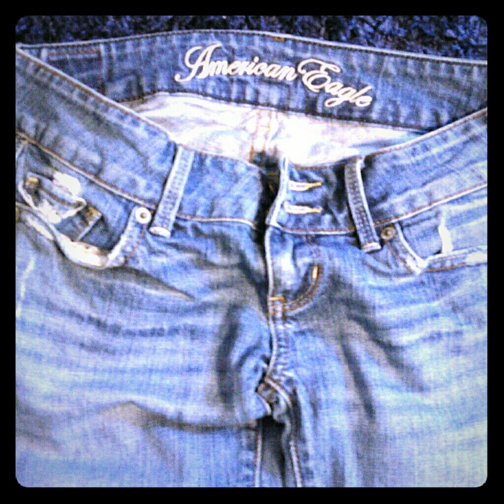 American Eagle jean capris